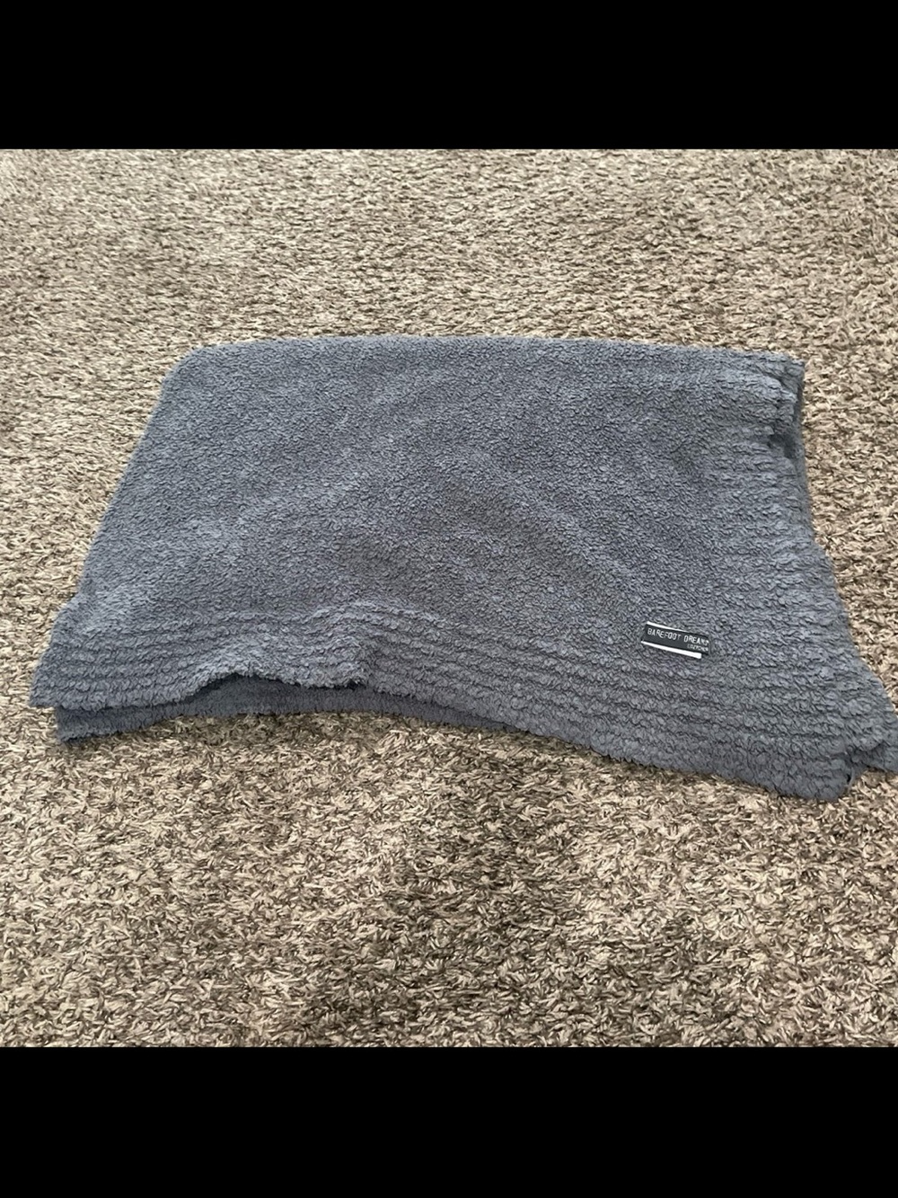 Barefoot dreams, cozy, chic grey throw blanket